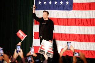 US Justice department warns Elon Musk over $1m giveaway