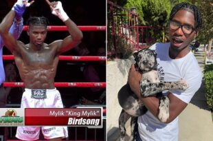 US boxer Mylik Birdsong sh0t and k!lled in LA drive-by shooting