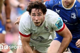 Ulster back row David McCann