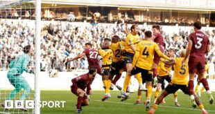 John Stones scores a late winner for Manchester City at Wolves