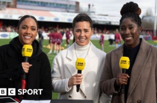 Alex Scott, Fara Williams and Anita Asante