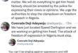 ?You can?t be singing against oppressors and still be an oppressor? - Lawyer Deji Adeyanju writes as he confirms Speed Darlington?s arrest