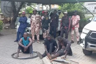 16 suspects arrested as FCTA intensifies crackdown on streetlight vandals in Abuja