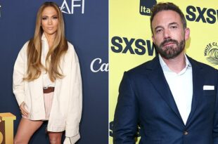 Actress Jennifer Lopez reacts to ex Ben Affleck praising her