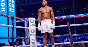 Anthony Joshua named among the top three highest-earning boxers in 2024