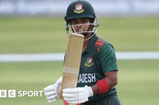 Fargana Hoque Pinky helped Bangladesh clinch victory in the ODI series in Mirpur