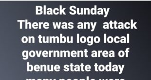 "Black Sunday" 30 k!lled in fresh attacks in Benue