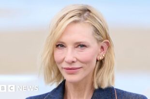 Cate Blanchett 'deeply concerned' by artificial intelligence impact