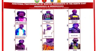 DHQ declares nine wanted for terrorism in North East