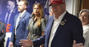 Donald Trump votes with wife Melania, says he