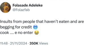 Gov Adeleke?s daughter takes a dig at broke people who insult others