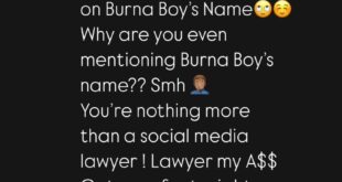 I don?t respond to nonentities - Speed Darlington?s lawyer, Deji Adeyanju tweets