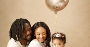 Johnny Drille and wife post adorable daughter on her first birthday