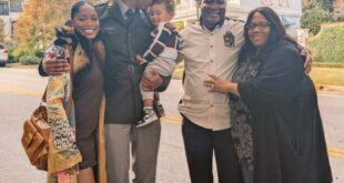 Keke Palmer and her family attend her baby daddy Darius Jackson