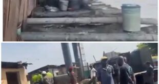 Lagos state government dislodges illegal occupants under popular bridge