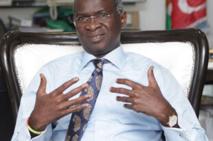 Leaders don?t run away ? Fashola advises youth against ?japa?