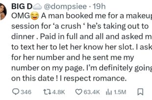 Makeup artist reveals what a man did to secure a date