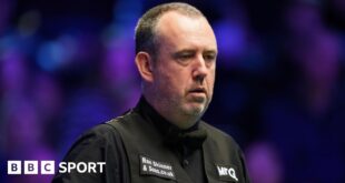 Snooker player Mark Williams