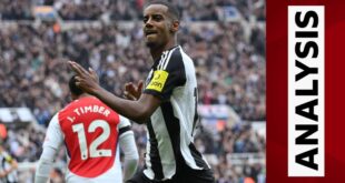 Watch Match of the Day analysis of Newcastle United's performance in their 1-0 victory over Arsenal in the Premier League