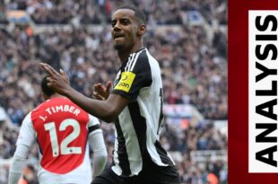 Watch Match of the Day analysis of Newcastle United's performance in their 1-0 victory over Arsenal in the Premier League