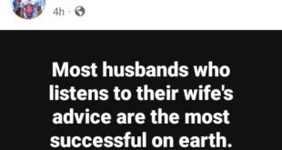 Most husbands who listen to their wives? advice are the most successful on earth - Nigerian man says