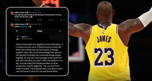 NBA superstar, LeBron James goes on social media break over ?negative takes?