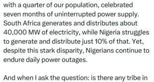 National Grid collapse now regular news in Nigeria ? Peter Obi