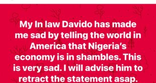 ''Nigeria made you'' - APC chieftain Joe Igbokwe asks Davido to retract his statement about the Nigerian economy being in shambles (video)