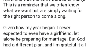 Nigerian man proposes to his girlfriend 50 days after they first met