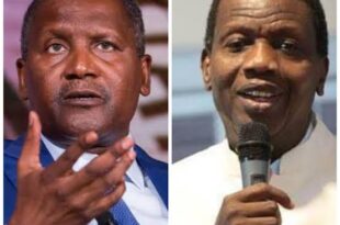 Oil cabals don?t want Dangote refinery to work ? Adeboye