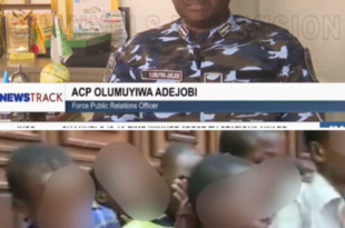 ??Once you are more than 7 years old you can be charged to court? -  Police PRO Muyiwa Ogunjobi says