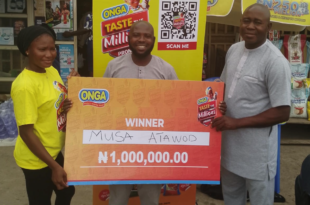 Onga splashes over N112m on 2,791 Customers in the Taste the Millions Promo