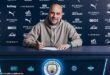 Pep Guardiola signs new two-year contract at Manchester City until 2027