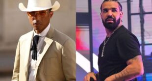 Pharrell reacts after Drake purchased his old jewelry for $3.3m and threatened to burn them down