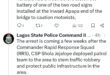 Police arrest 30-year-old man for ?vandalising electronic road sign? in Lagos