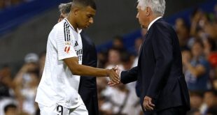 Real Madrid coach, Carlo Ancelotti reportedy