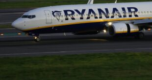 Ryanair profits fall amid Boeing delays and reduction in fares