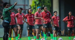 Super Falcons arrive Angers for friendly with France