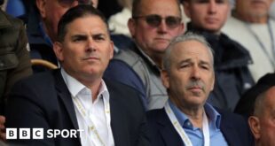 Swansea City's majority owners Jason Levien and Steve Kaplan