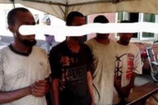 Taskforce arrests four suspected traffic robbers in Lagos