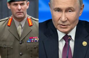 The UK will be ready to fight Russia tonight if they invade another Eastern European country - Top UK Army officer warns after Putin said his new missiles cannot be intercepted