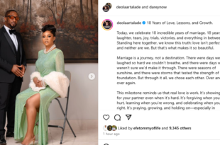 There?s no perfect blueprint for marriage, but there is power in choosing to stay and build together - Dare Art-Alade?s wife, Deola, writes as they celebrate 18th wedding anniversary