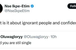 What is it about ignorant people and confidence? - Nse Ikpe-Etim replies follower who questioned her marital status