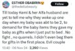 Woman reveals why she will no longer accept non-cash baby gifts