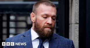 Woman wins civil rape case against Conor McGregor