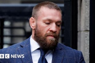 Woman wins civil rape case against Conor McGregor