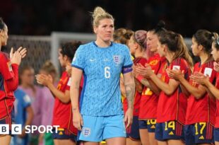 Millie Bright after Women's World Cup final 2023