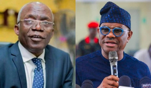 ?You cannot be seen to be giving cars or houses to the judges who are going to determine your cases? -Falana knocks Wike over car and house gifts to judges