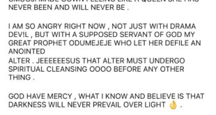 A church altar is designed for people who are pure in spirit, not for adulterous beings - Actress Rita Edochie calls out a pastor for allowing a certain couple on his altar