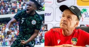 Ademola Lookman has done enough to win African Player Of The Year Award  ?Gernot Rohr